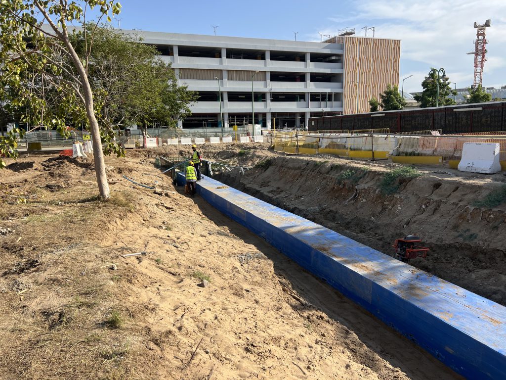 Civil infrastructure works